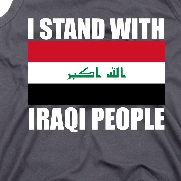 I Stand With Iraqi People Tank Top