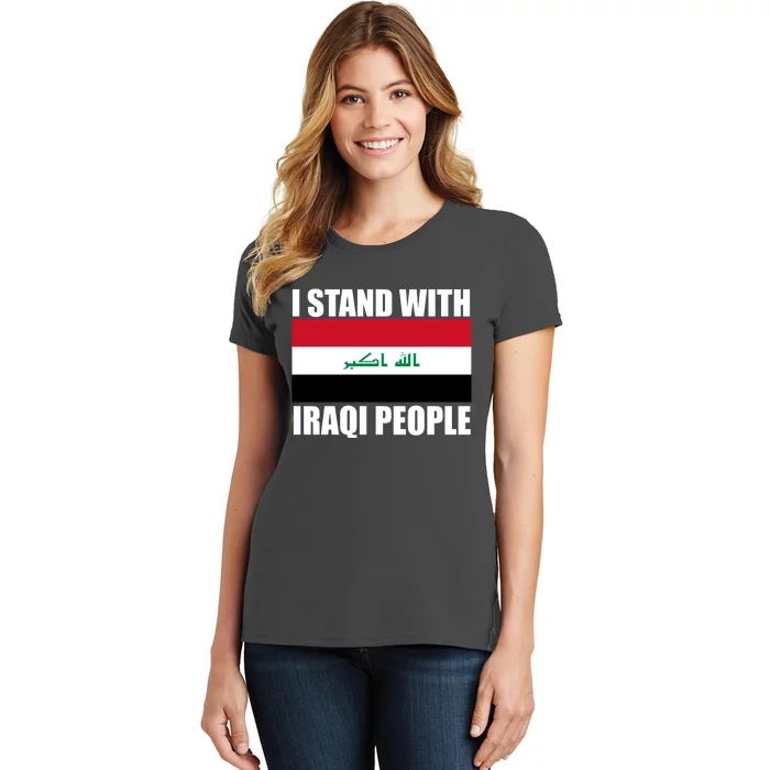 I Stand With Iraqi People Women's T-Shirt