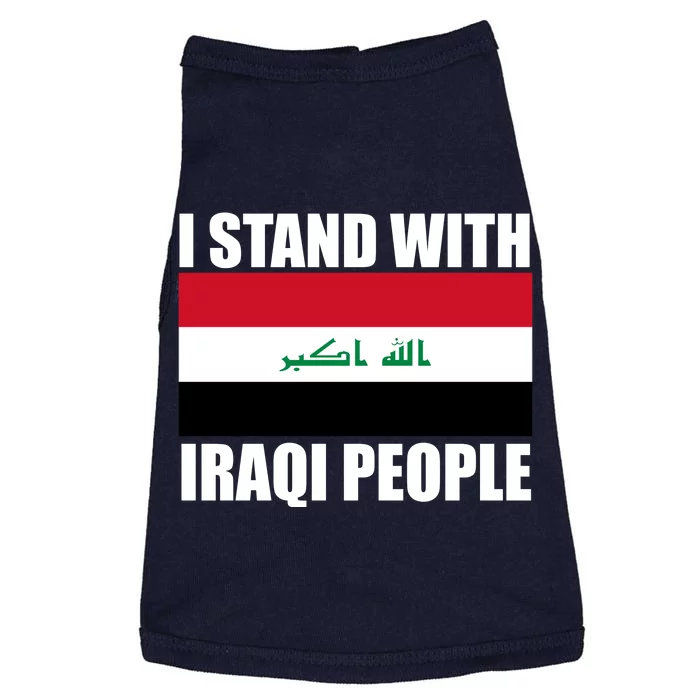 I Stand With Iraqi People Doggie Tank