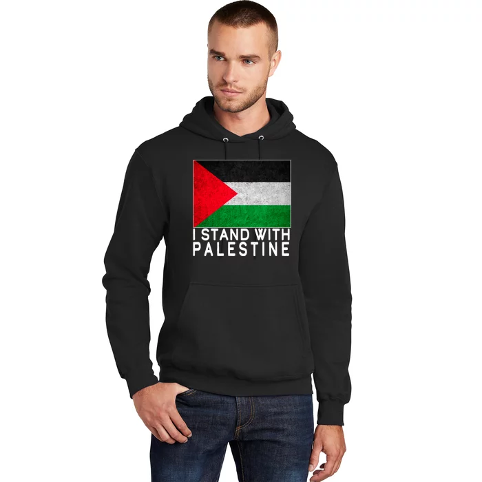 I Stand With Palestine Supporters Free Gaza Jerusalem Mosque Hoodie