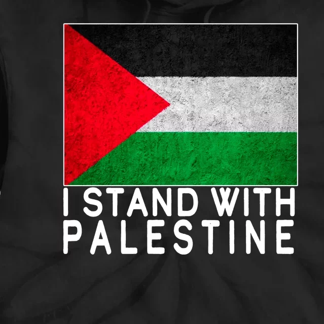 I Stand With Palestine Supporters Free Gaza Jerusalem Mosque Tie Dye Hoodie