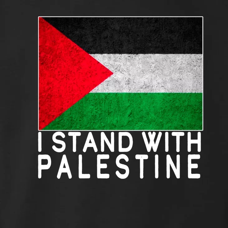 I Stand With Palestine Supporters Free Gaza Jerusalem Mosque Toddler Hoodie