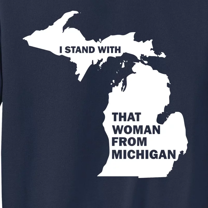 I Stand With That Woman From Michigan Social Justice Sweatshirt