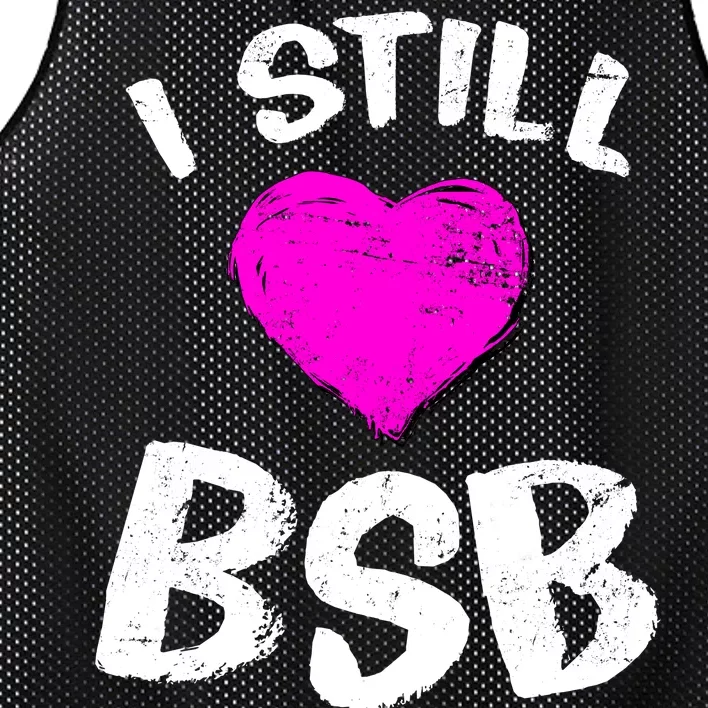 I Still Love BSB Music Band Mesh Reversible Basketball Jersey Tank