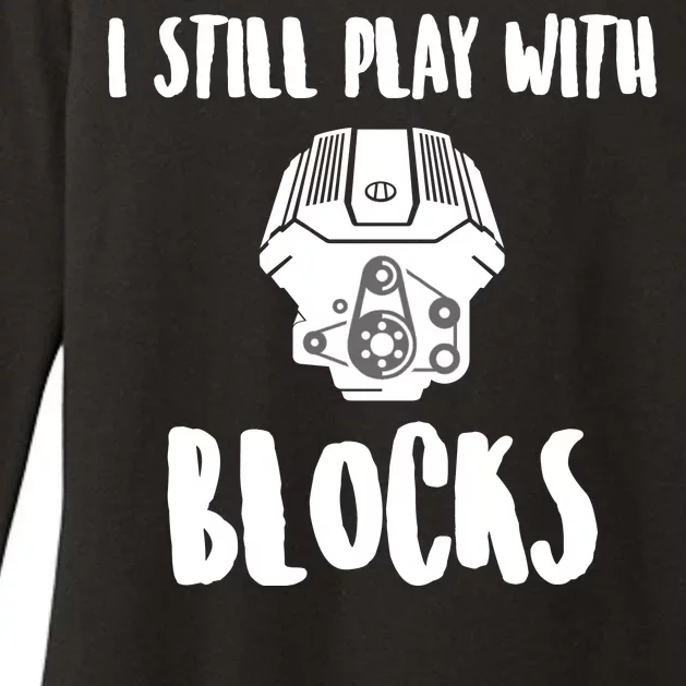 I Still Play With Blocks Womens CVC Long Sleeve Shirt