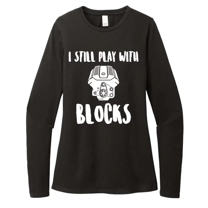 I Still Play With Blocks Womens CVC Long Sleeve Shirt