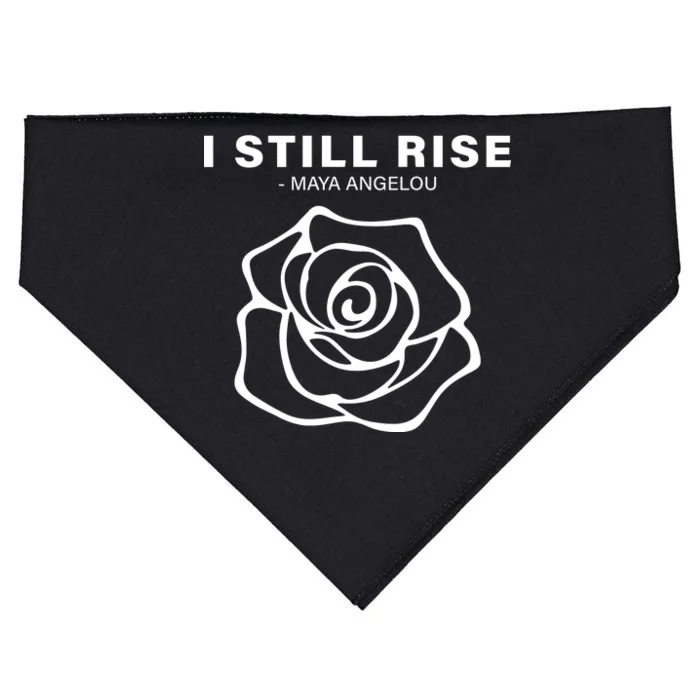 I Still Rise Inspirational Quote USA-Made Doggie Bandana