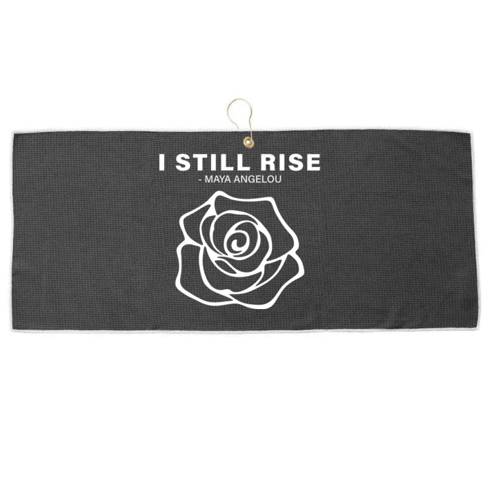 I Still Rise Inspirational Quote Large Microfiber Waffle Golf Towel