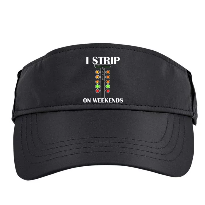 I Strip On Weekends Adult Drive Performance Visor