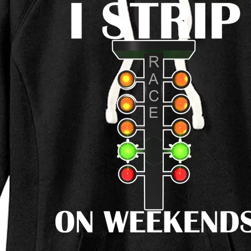 I Strip On Weekends Women's Fleece Hoodie