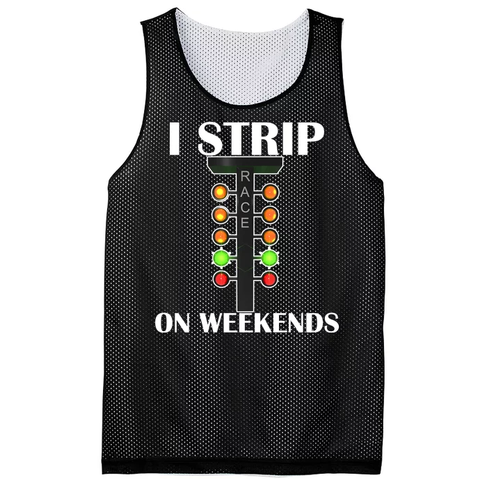 I Strip On Weekends Mesh Reversible Basketball Jersey Tank