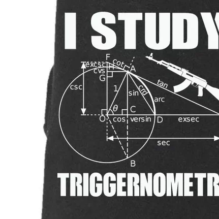 I Study Triggernometry Gun Doggie 3-End Fleece Hoodie