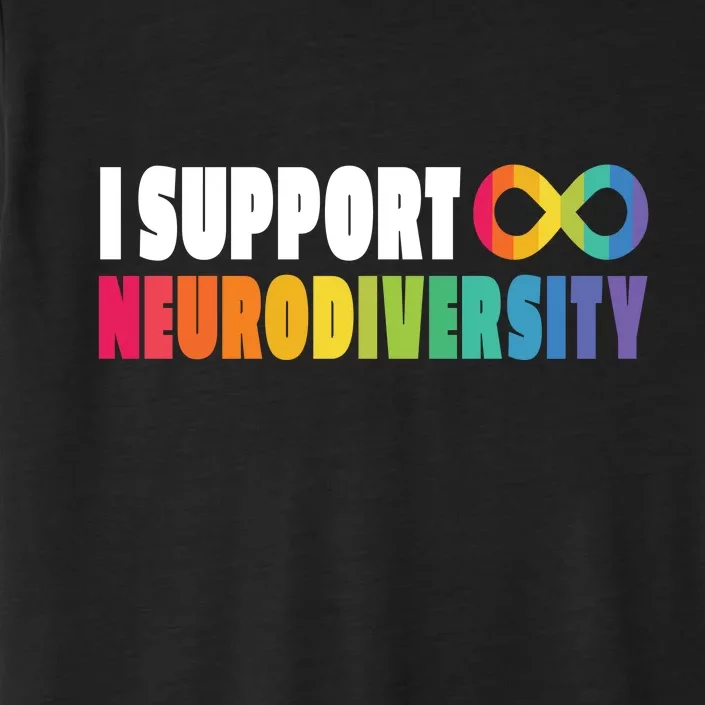 I Support Neurodiversity ChromaSoft Performance T-Shirt