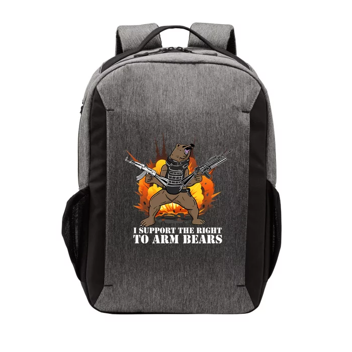 I Support The Right To Arm Bears Vector Backpack