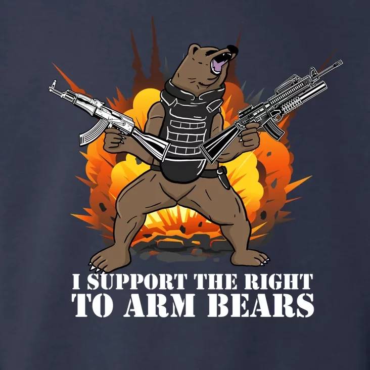 I Support The Right To Arm Bears Toddler Hoodie