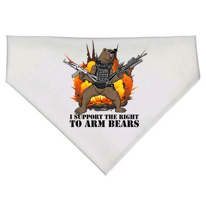 I Support The Right To Arm Bears USA-Made Doggie Bandana