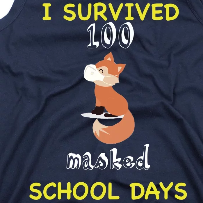 I Survived 100 Masked School Days Tank Top