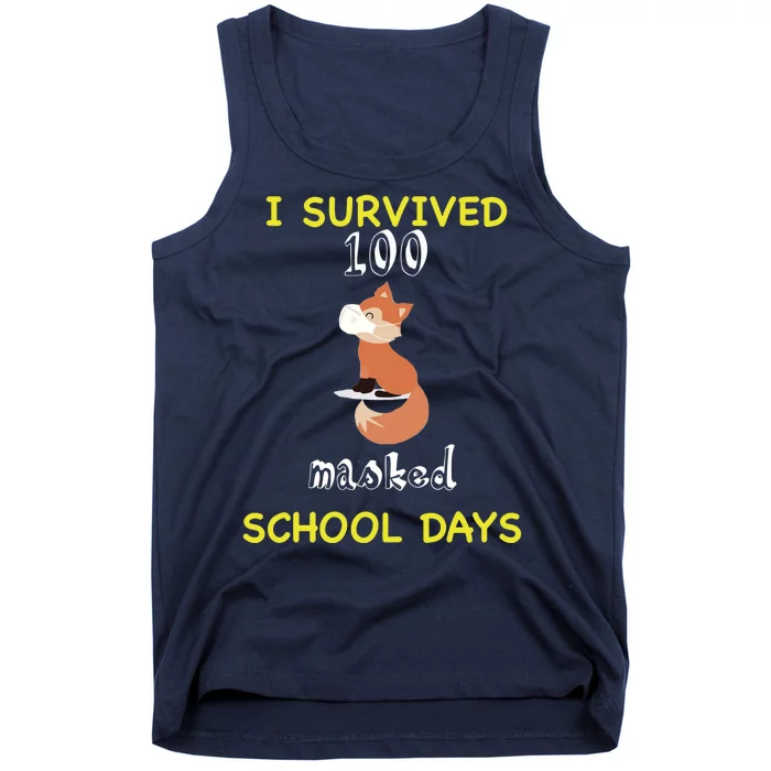 I Survived 100 Masked School Days Tank Top