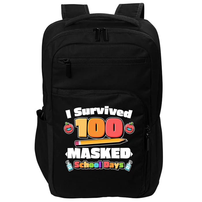 I Survived 100 Masked School Days Pandemic Learning Impact Tech Backpack