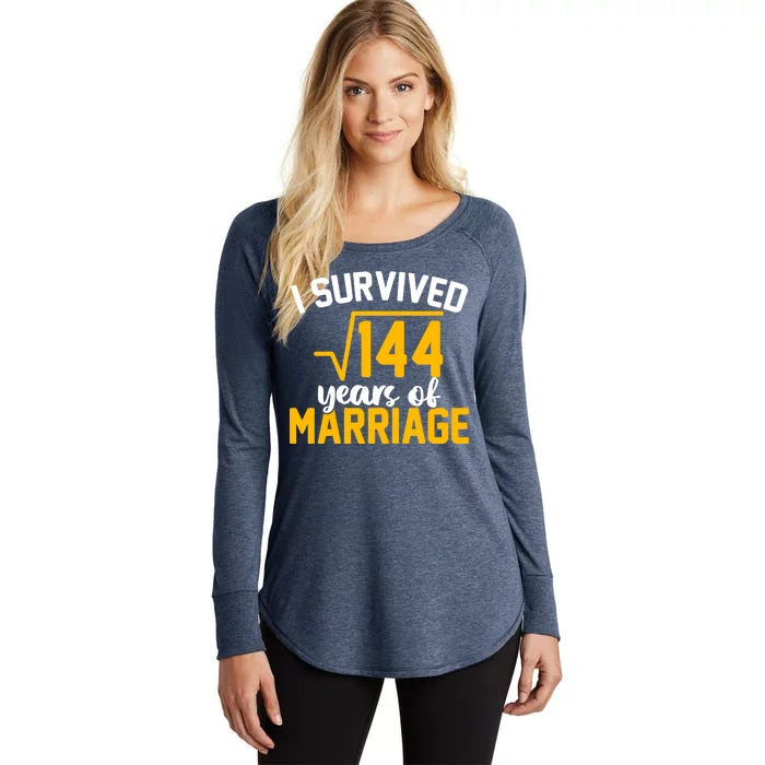 I Survived 144 Years Of Marriage Women's Perfect Tri Tunic Long Sleeve Shirt