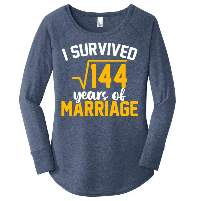 I Survived 144 Years Of Marriage Women's Perfect Tri Tunic Long Sleeve Shirt