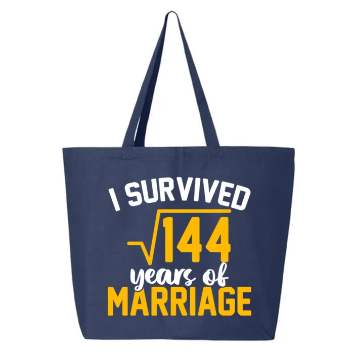 I Survived 144 Years Of Marriage 25L Jumbo Tote