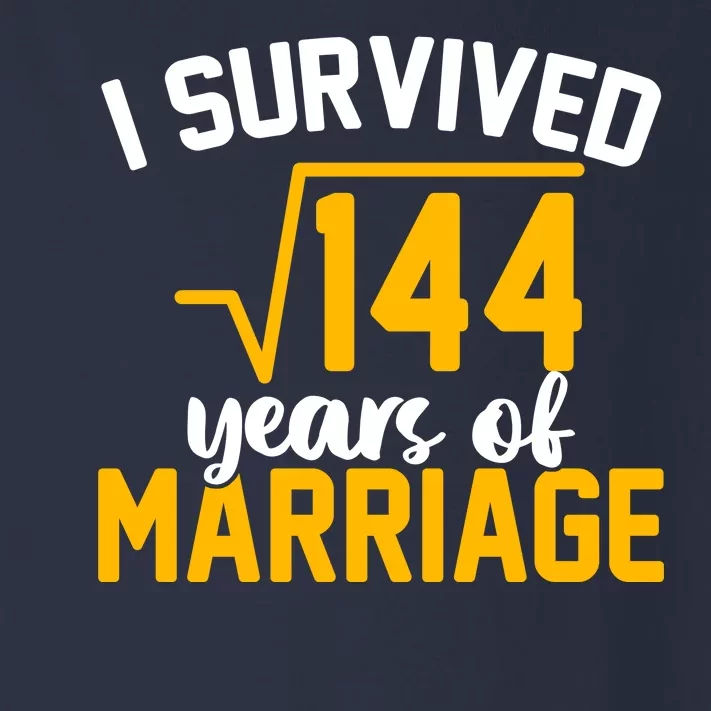 I Survived 144 Years Of Marriage Toddler Long Sleeve Shirt