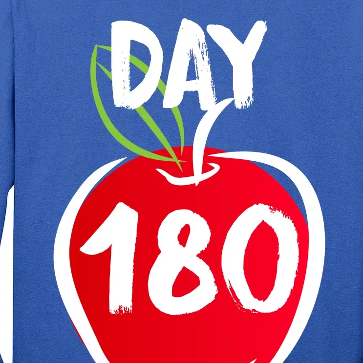 I Survived 180 Days Last Day Of School Tall Long Sleeve T-Shirt