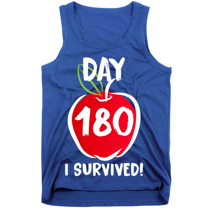 I Survived 180 Days Last Day Of School Tank Top