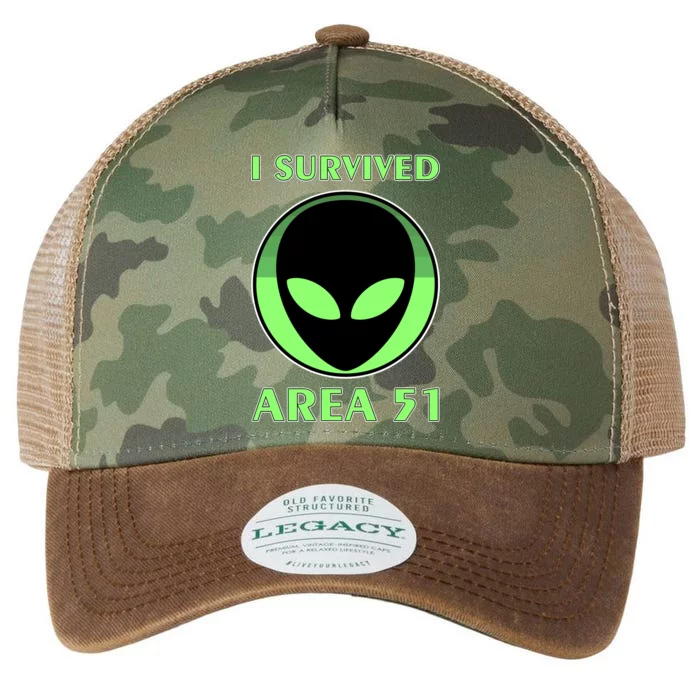 I Survived Area 51 Legacy Tie Dye Trucker Hat