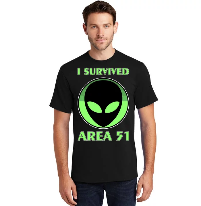 I Survived Area 51 Tall T-Shirt