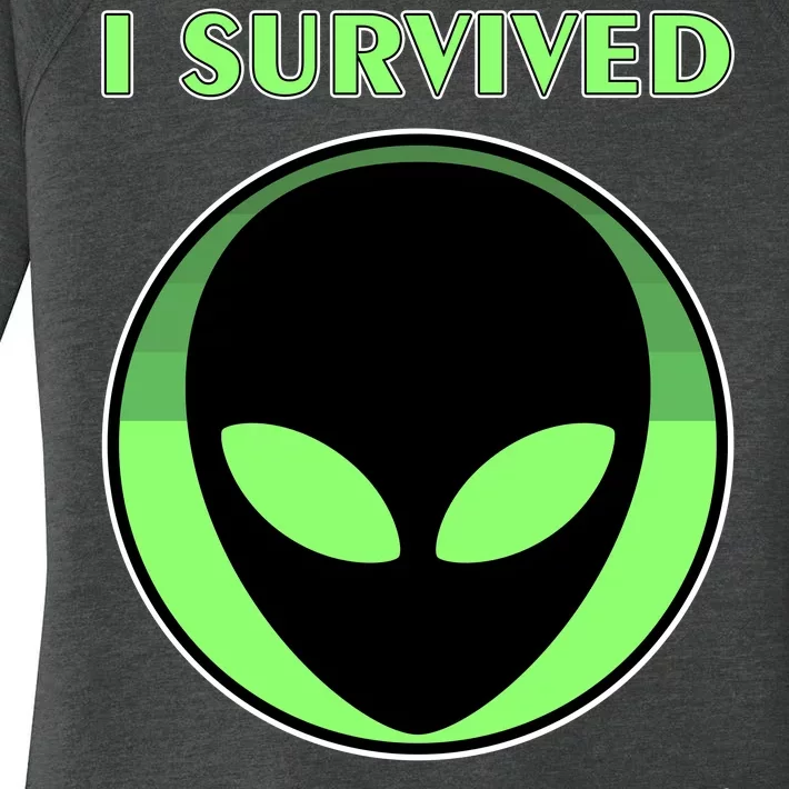 I Survived Area 51 Women's Perfect Tri Tunic Long Sleeve Shirt