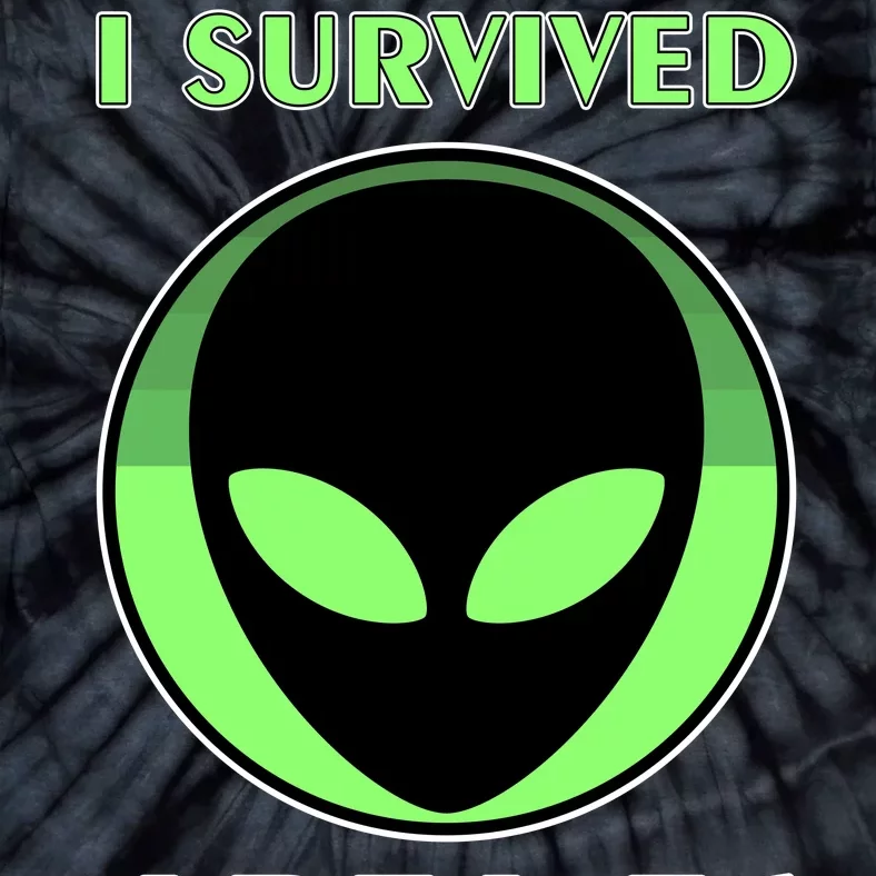 I Survived Area 51 Tie-Dye T-Shirt