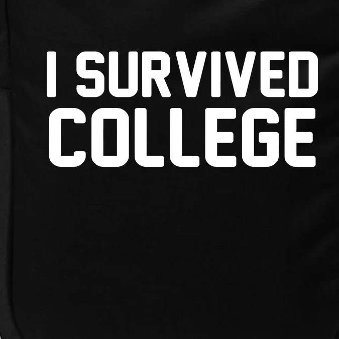 I Survived College Impact Tech Backpack