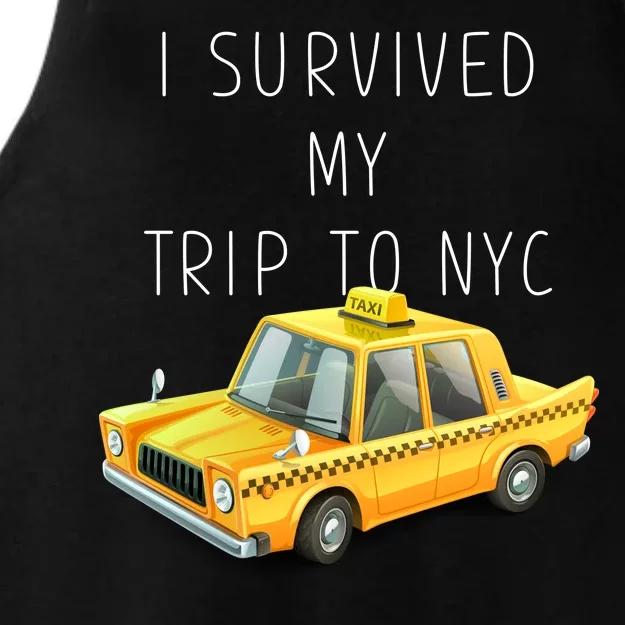 I Survived My Trip To NYC Ladies Tri-Blend Wicking Tank