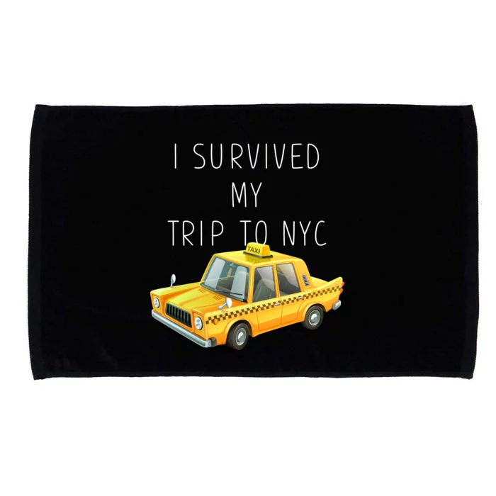 I Survived My Trip To NYC Microfiber Hand Towel