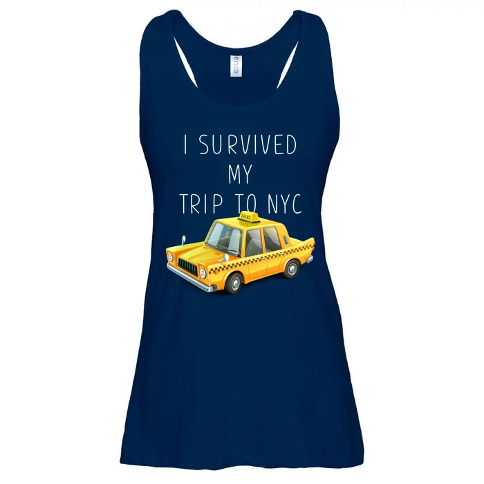 I Survived My Trip To NYC Ladies Essential Flowy Tank