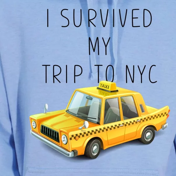 I Survived My Trip To NYC Unisex Surf Hoodie