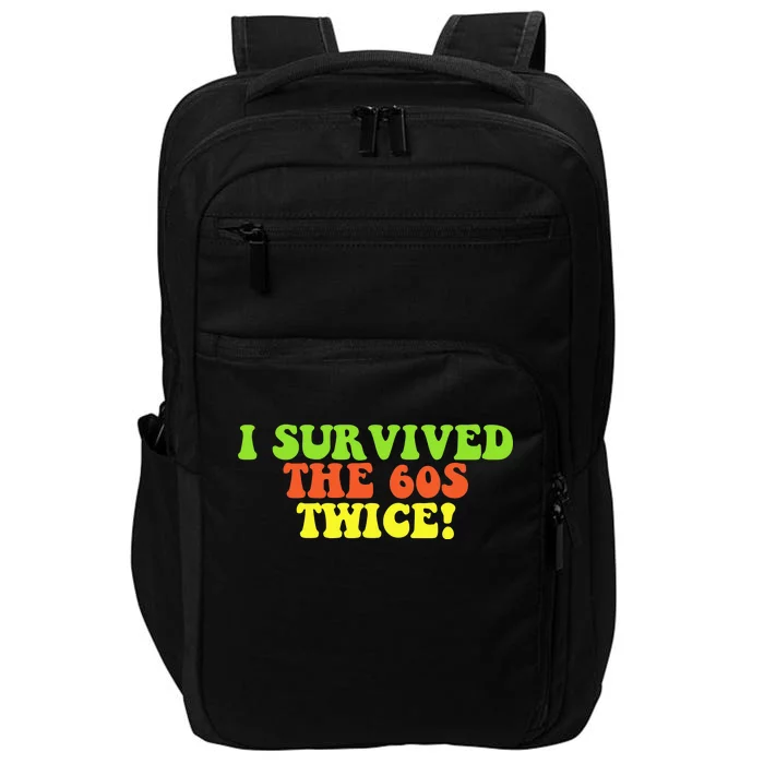 I Survived The 60s Twice Impact Tech Backpack