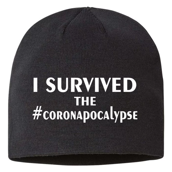 I Survived The Coronapocalypse 8 1/2in Sustainable Knit Beanie