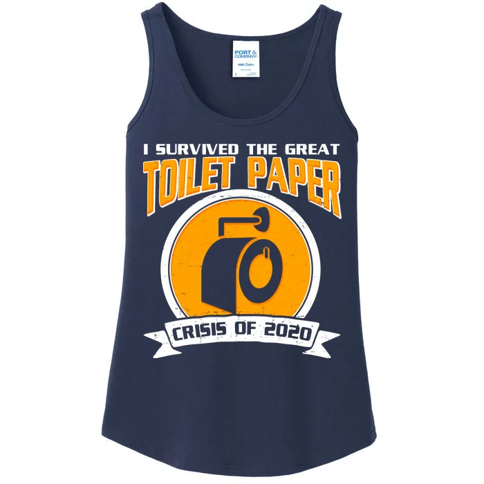 I Survived The Great Toilet Paper Crisis Of 2020 Ladies Essential Tank