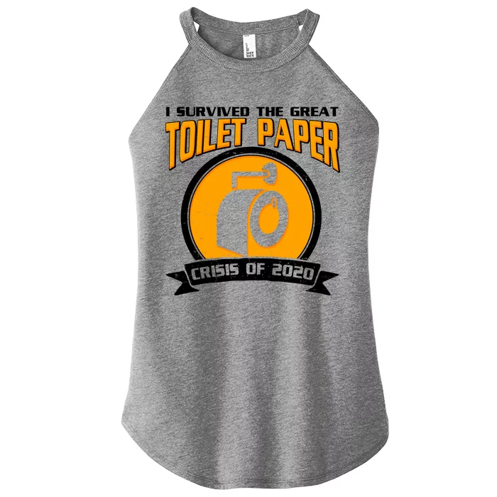 I Survived The Great Toilet Paper Crisis Of 2020 Women’s Perfect Tri Rocker Tank