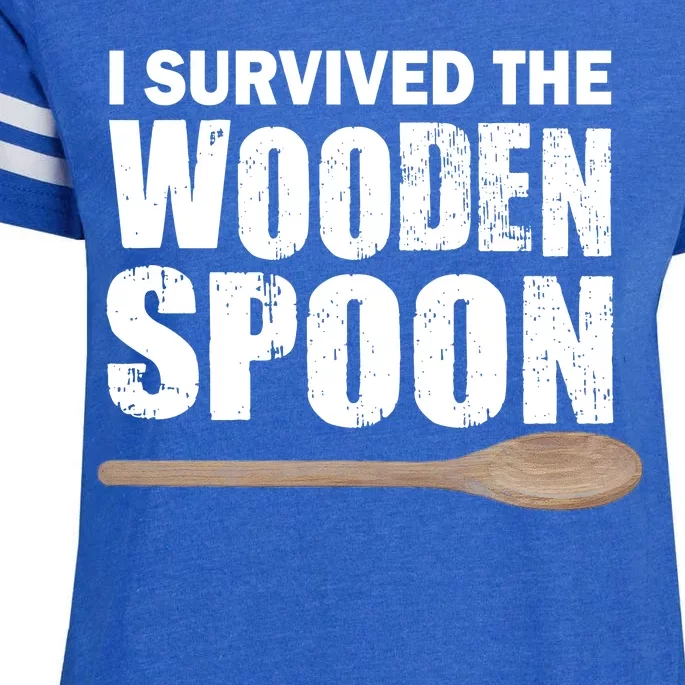 I Survived The Wooden Spoon Enza Ladies Jersey Football T-Shirt