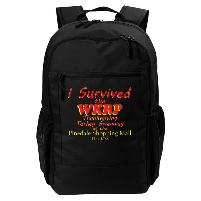 I Survived WKRP Pinedale Shopping Mall 1978 Daily Commute Backpack