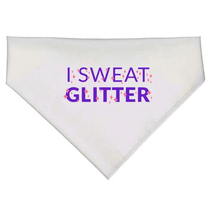 I Sweat Glitter USA-Made Doggie Bandana