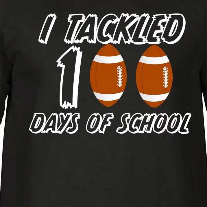 I Tackled 100 Days Of school Comfort Colors T-Shirt