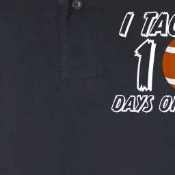 I Tackled 100 Days Of school Softstyle Adult Sport Polo