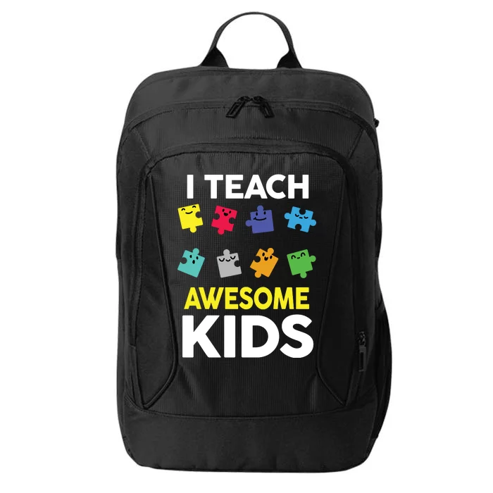 I Teach Awesome Kids City Backpack