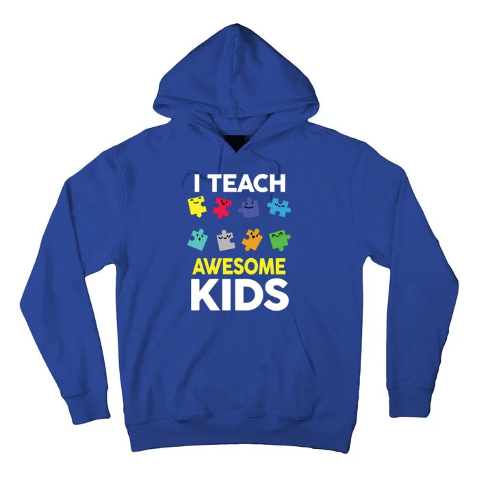 I Teach Awesome Kids Tall Hoodie