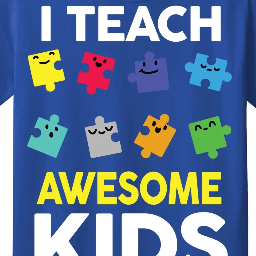 I Teach Awesome Kids Kids T-Shirt